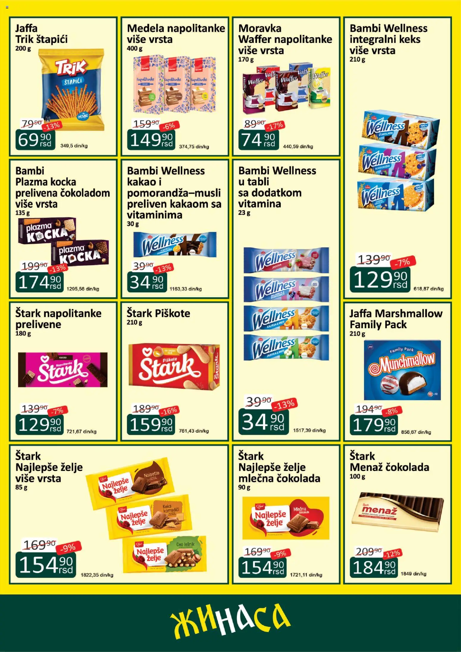 ŽINASA katalog - važi od 01.08.2026 | Strana: 6