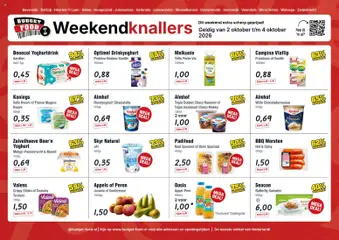 Budget Food folder - Weekend - Voorbeeld van een folder van Budget Food, geldig van 02-10-2026