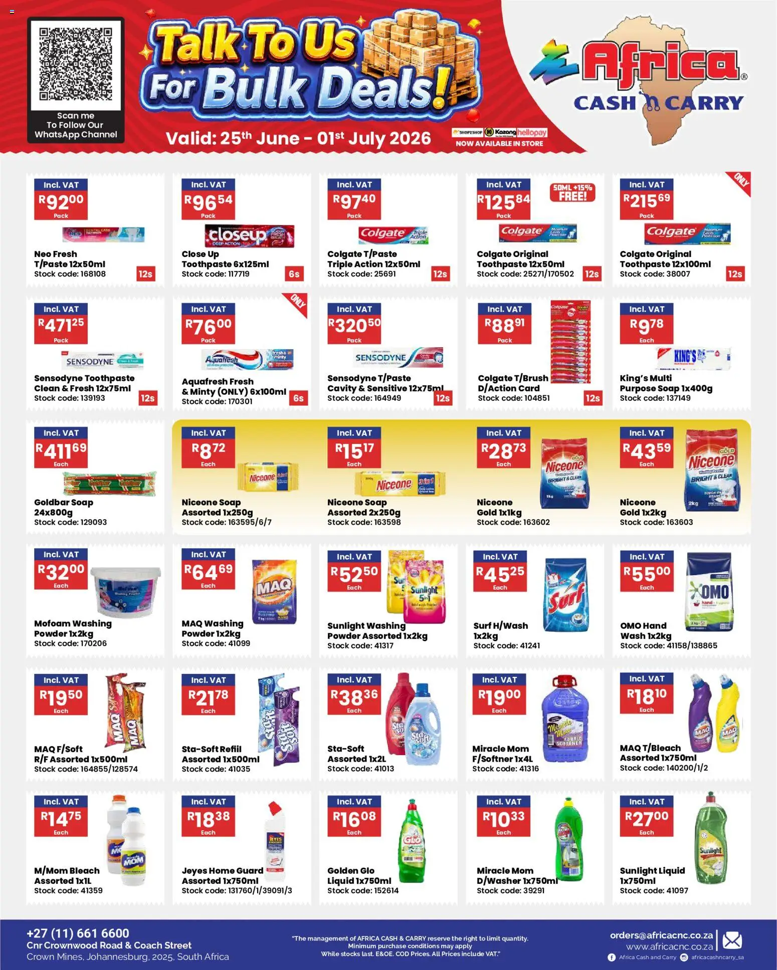 New Africa Cash & Carry catalogue – valid from 25/06/2026 | Page: 18