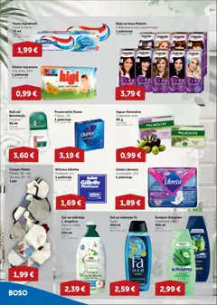 Boso Katalog - Pregled kataloga iz trgovine Boso, vrijedi od 10.09.2026 | Stranica: 12 | Proizvodi: Sapun, Čarape, Libresse, L'Angelica