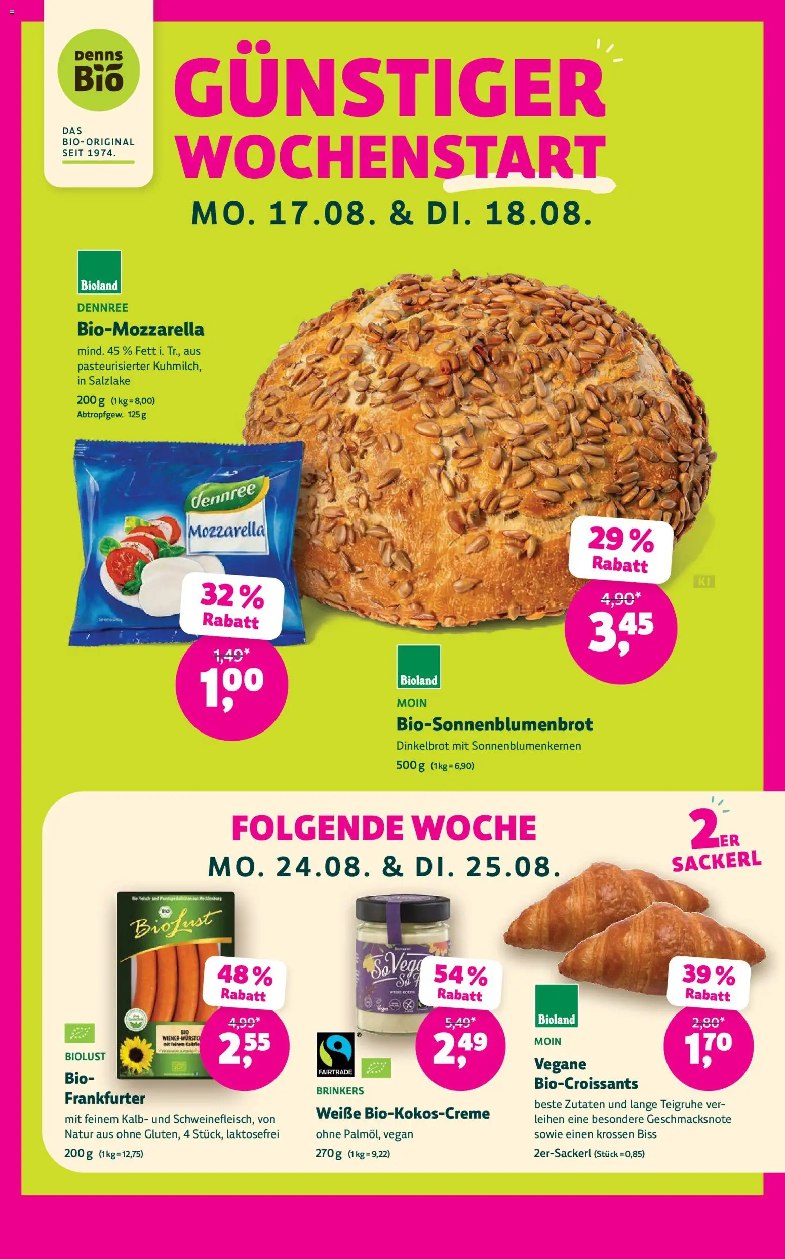 Denns BioMarkt Angebote gültig ab 12.08.2026 | Seite: 5 | Produkte: Zutaten