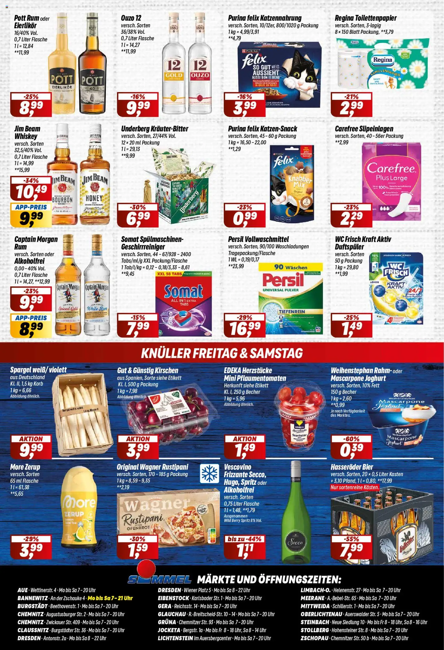 Simmel Prospekt 	 – gültig ab 11.05.2026 | Seite: 8 | Produkte: Bier, Rum, Korb, Underberg