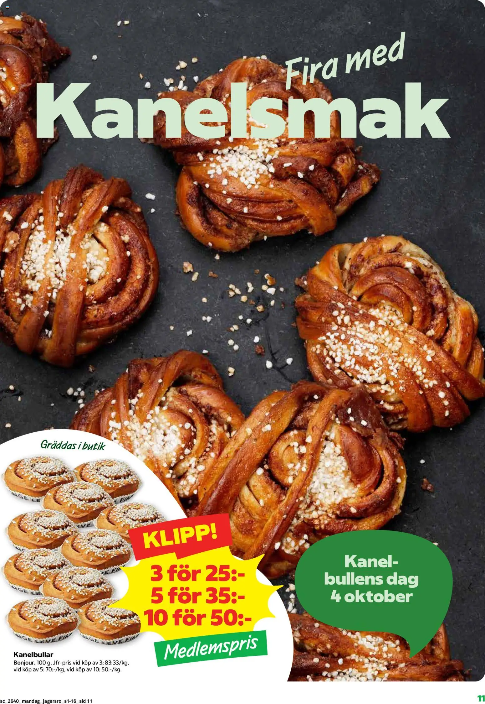 Coop Forum reklamblad aktuell från 28/09/2026 | Sida: 11