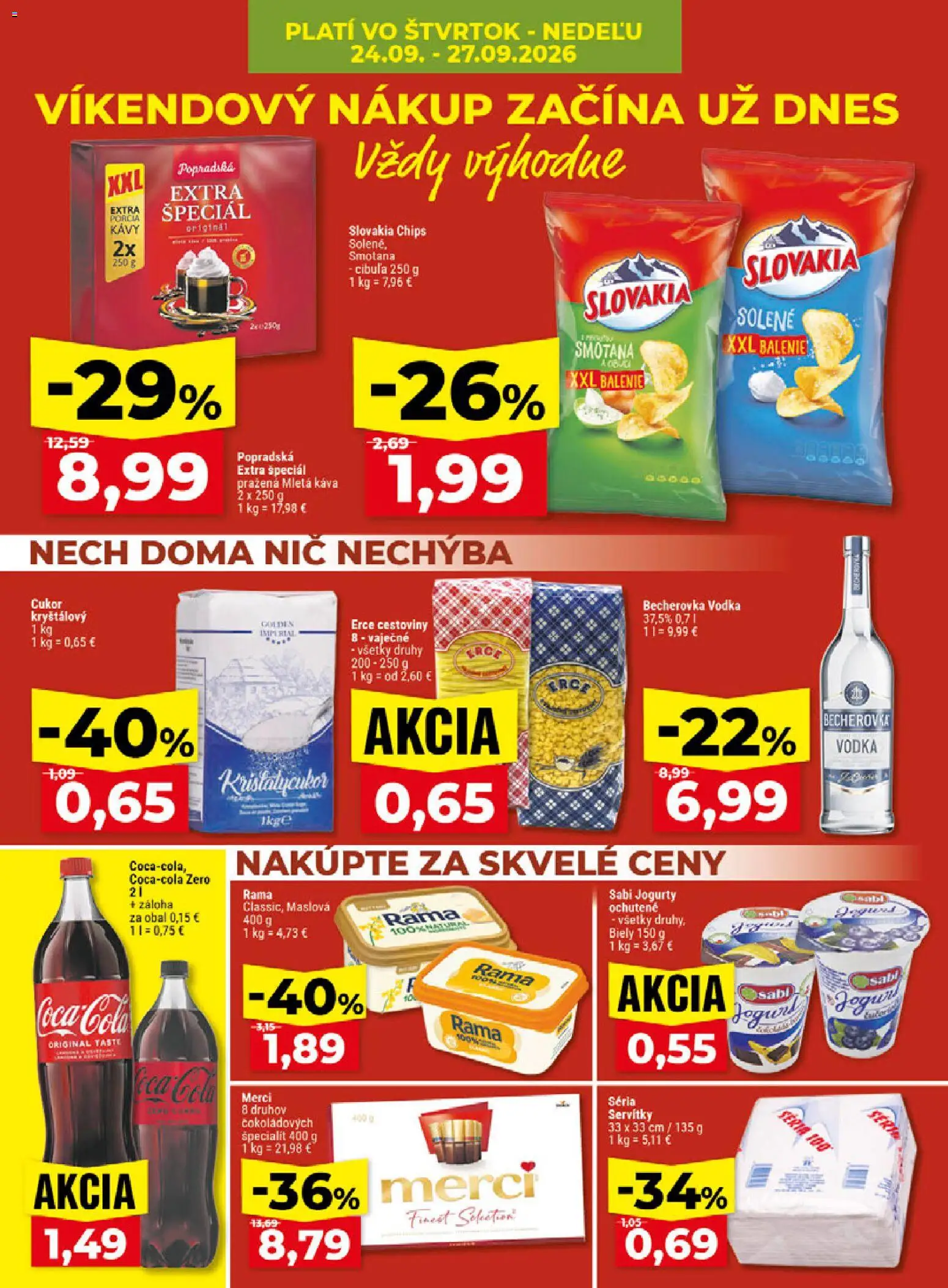Nové Klas akcie – leták je platný od 21.09.2026 | Strana: 23