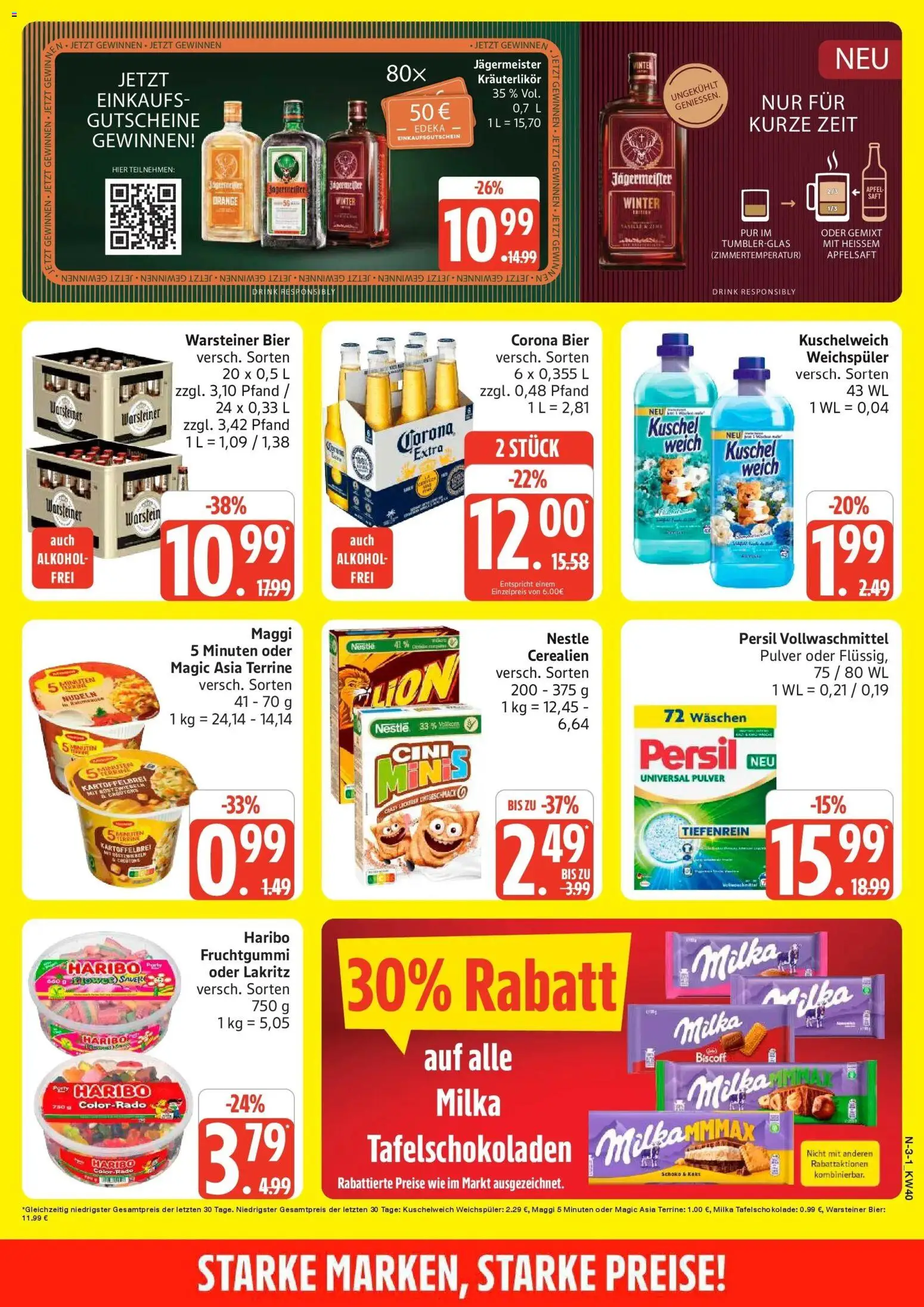 Marktkauf Prospekt Cuxhaven (ab 28.09.2026) » Angebote online | Seite: 3 | Produkte: Bier, Apfelsaft, Warsteiner, Saft