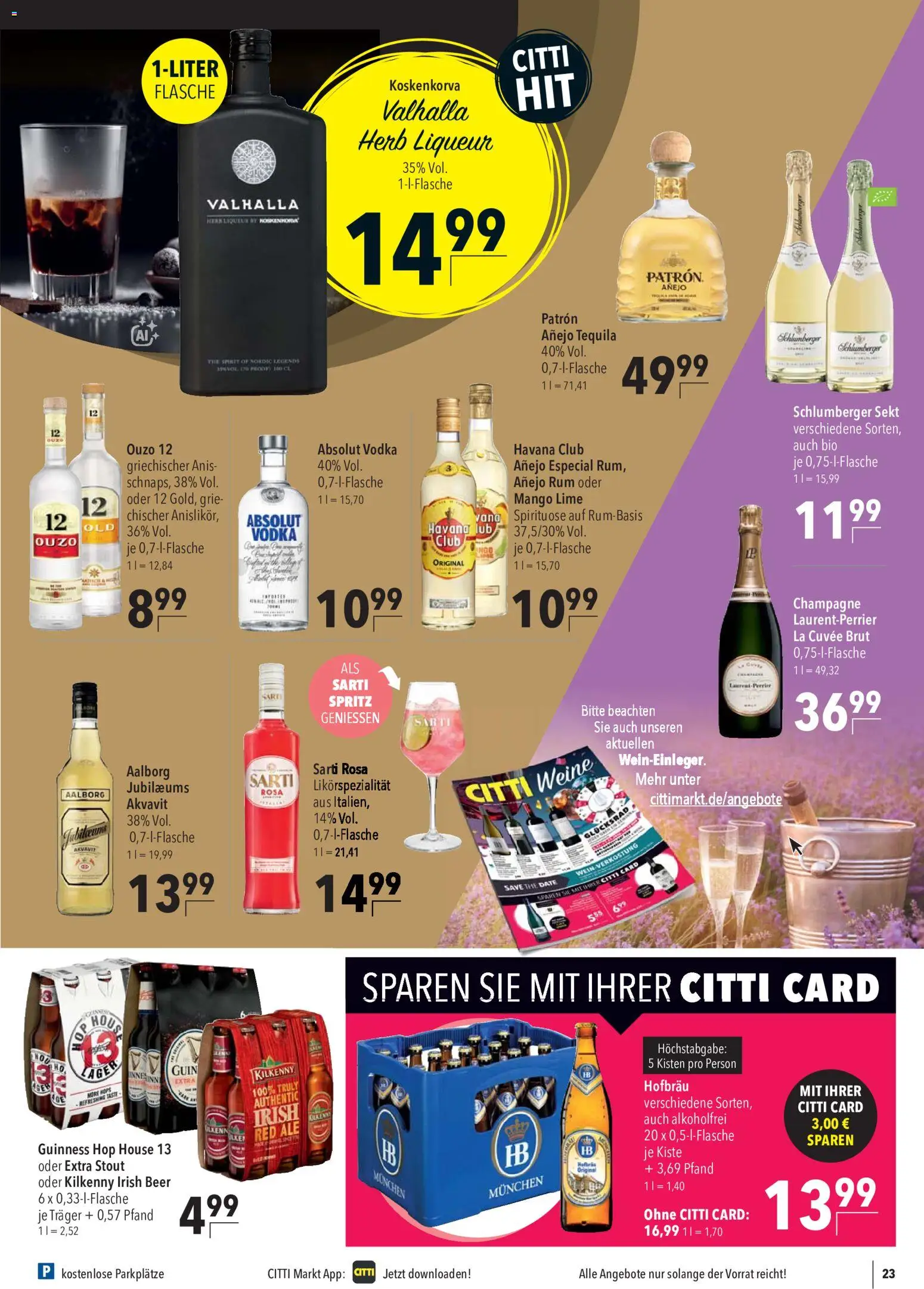 CITTI Markt Prospekt – gültig ab 28.10.2026 | Seite: 23