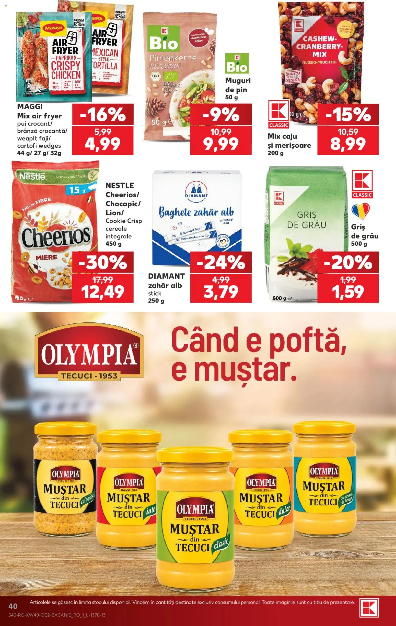 Noul catalog Kaufland – valabil de la 30.09.2026 | Pagină: 40