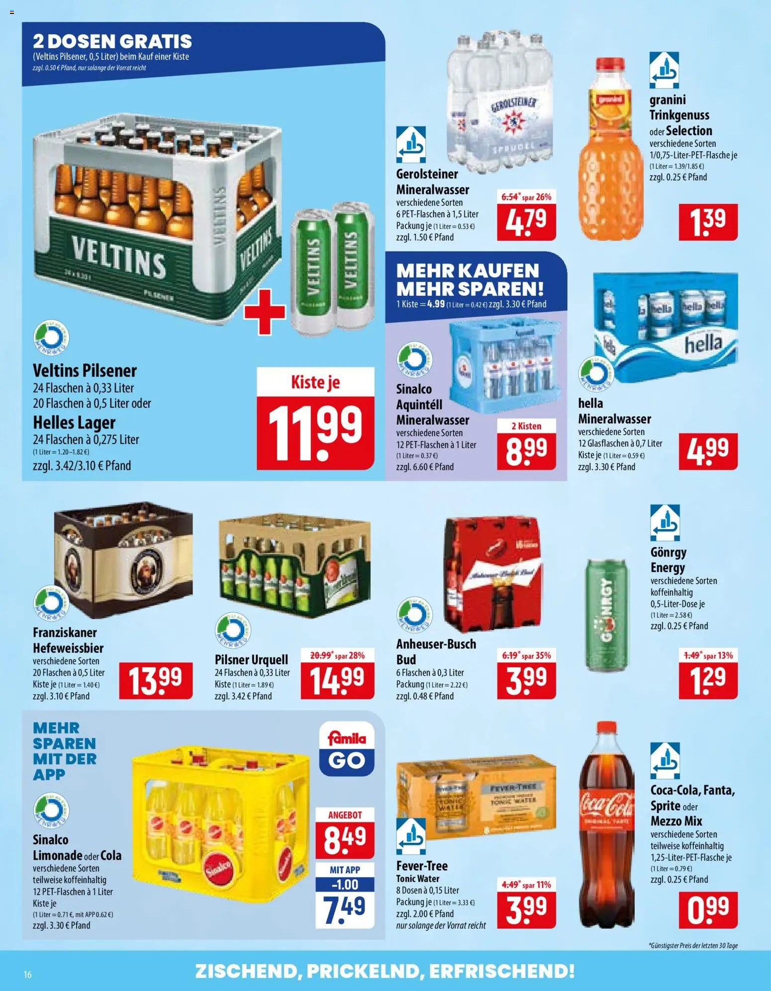 Famila Prospekt – gültig ab 20.07.2026 | Seite: 16
