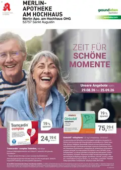 Angebote - Ihre Apotheke vor Ort: Jetzt alle Angebote auch online entdecken! ab 29.08.2026 gültig
