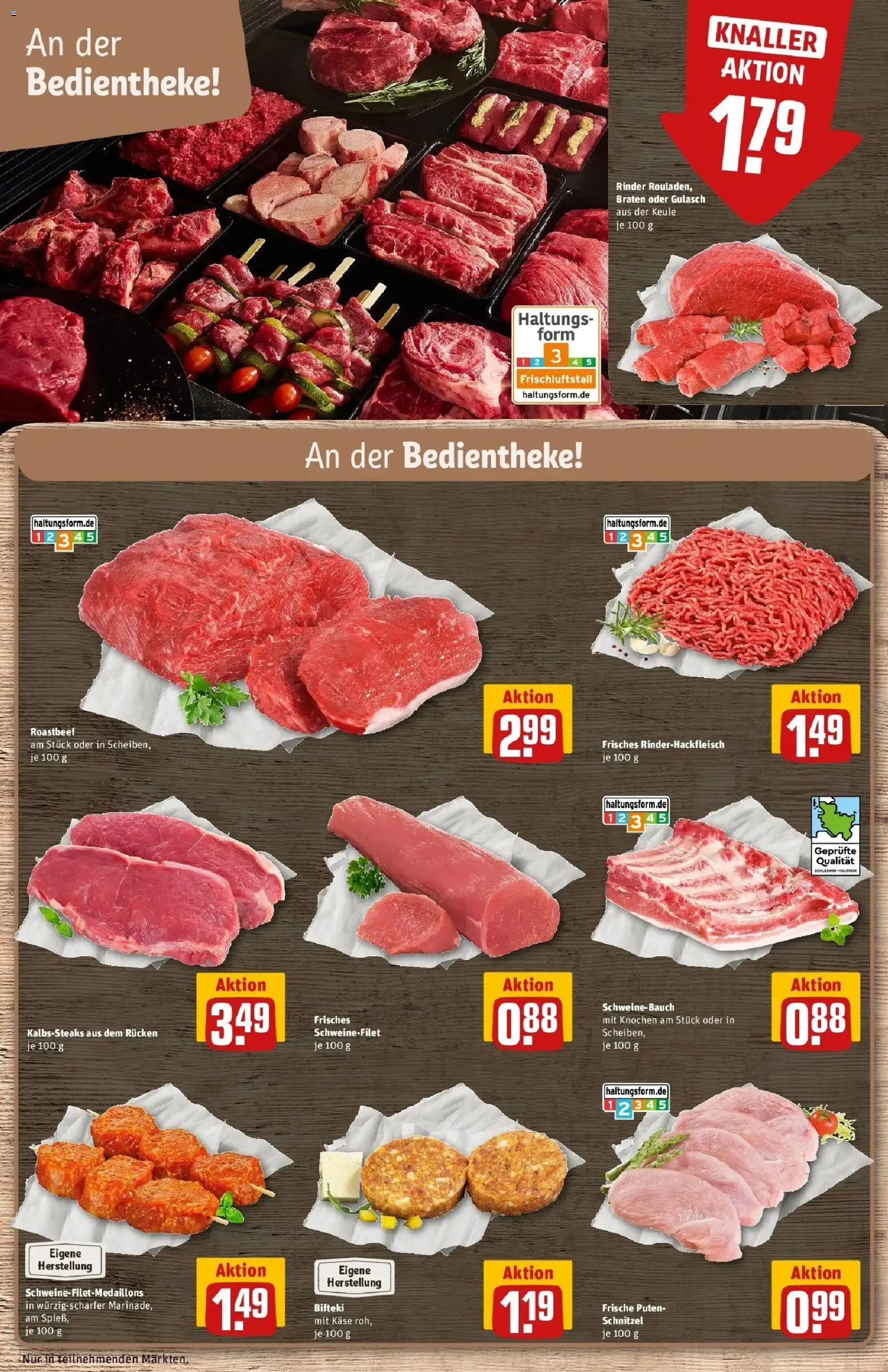 Rewe Prospekt Norderstedt – gültig ab 17.05.2026 | Seite: 12 | Produkte: Käse, Schweinebauch, Schnitzel, Gulasch