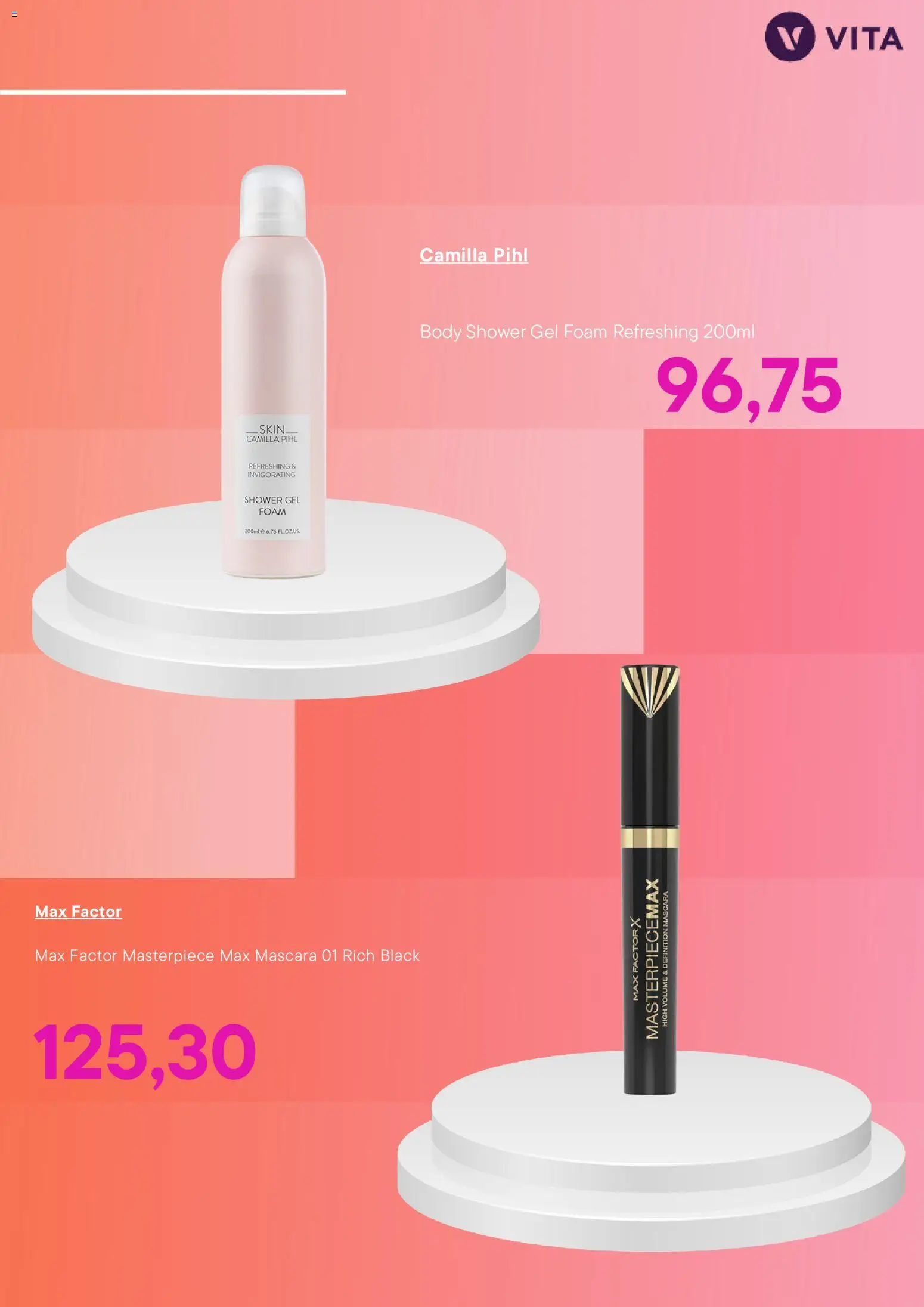 {H1} | Side: 4 | Produkter: Body, Shower Gel, Mascara