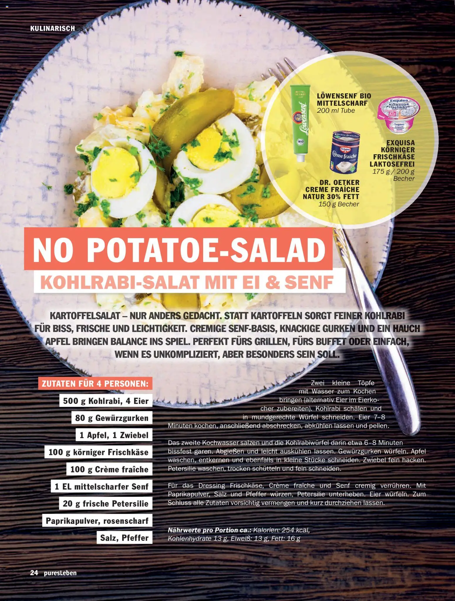 HIT pures Leben 03/2026 – gültig ab 01.07.2026 | Seite: 24 | Produkte: Äpfel, Creme, Wasser, Petersilie