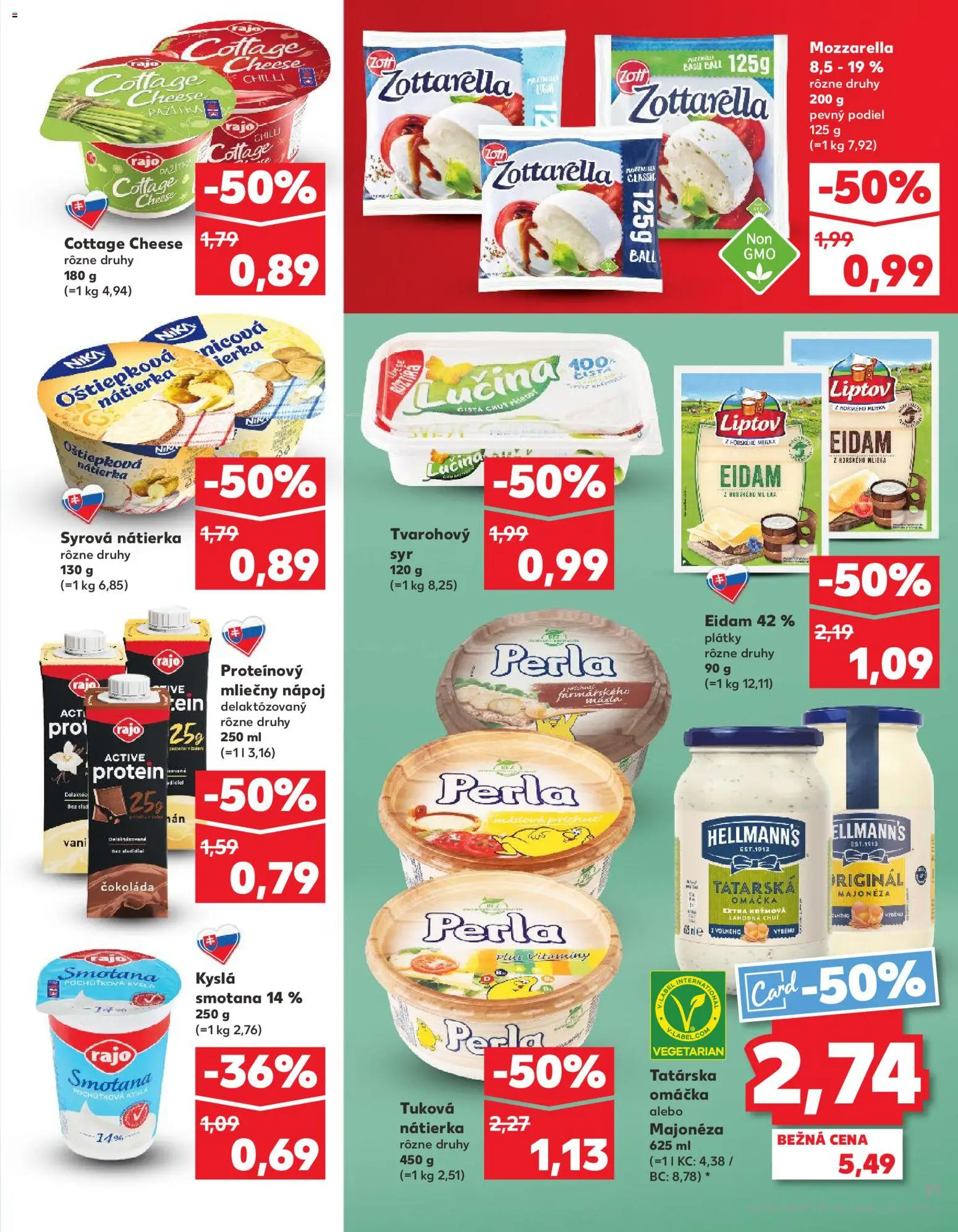 Nové Kaufland akcie – leták je platný od 30.10.2025 | Strana: 21 | Produkty: Syr, Smotana, Kyslá smotana, Tatárska omáčka