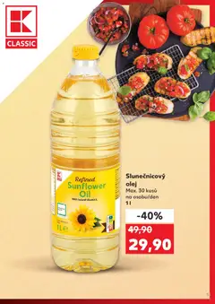 Náhled letáku Slunečnicový olej, Refined Sunflower Oil With natural vitamin E, 1 l od 13.05.2026 | Strana: 33