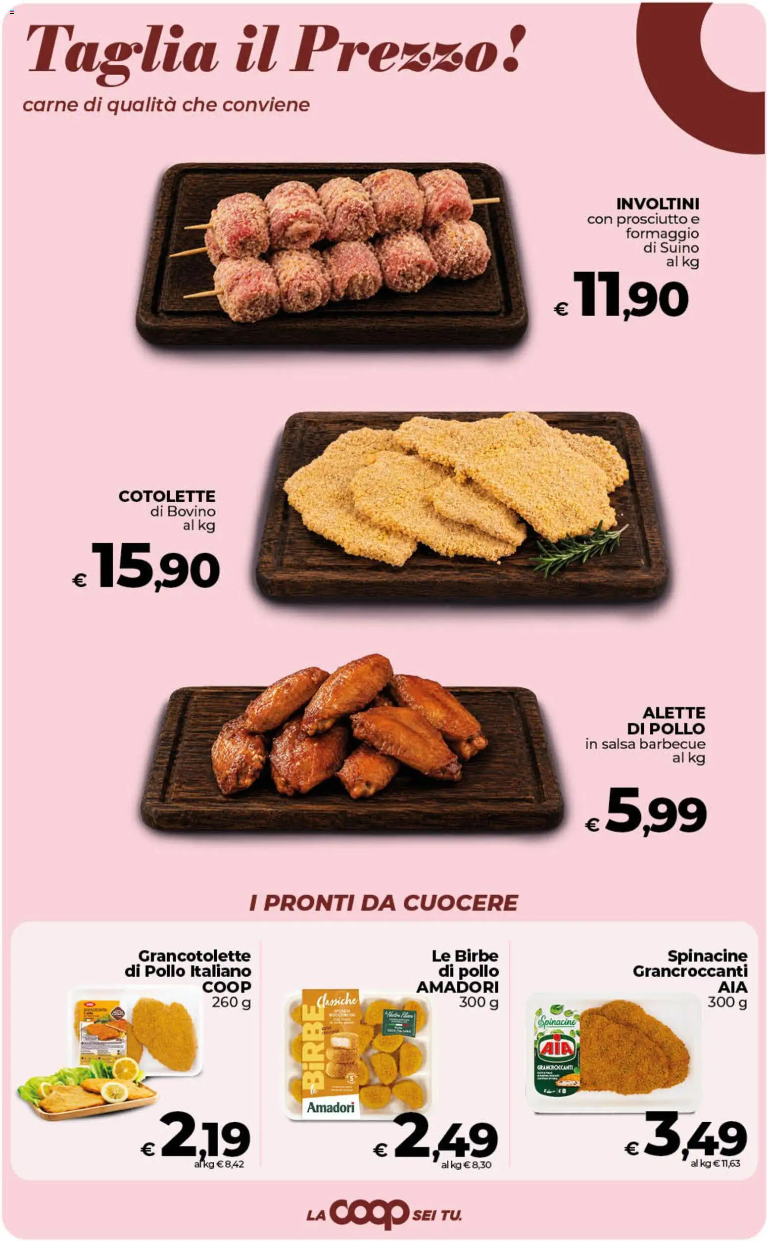 Volantino COOP del 13/10/2026 | Pagina: 13 | Prodotti: Bovino, Pollo, Suino, Barbecue