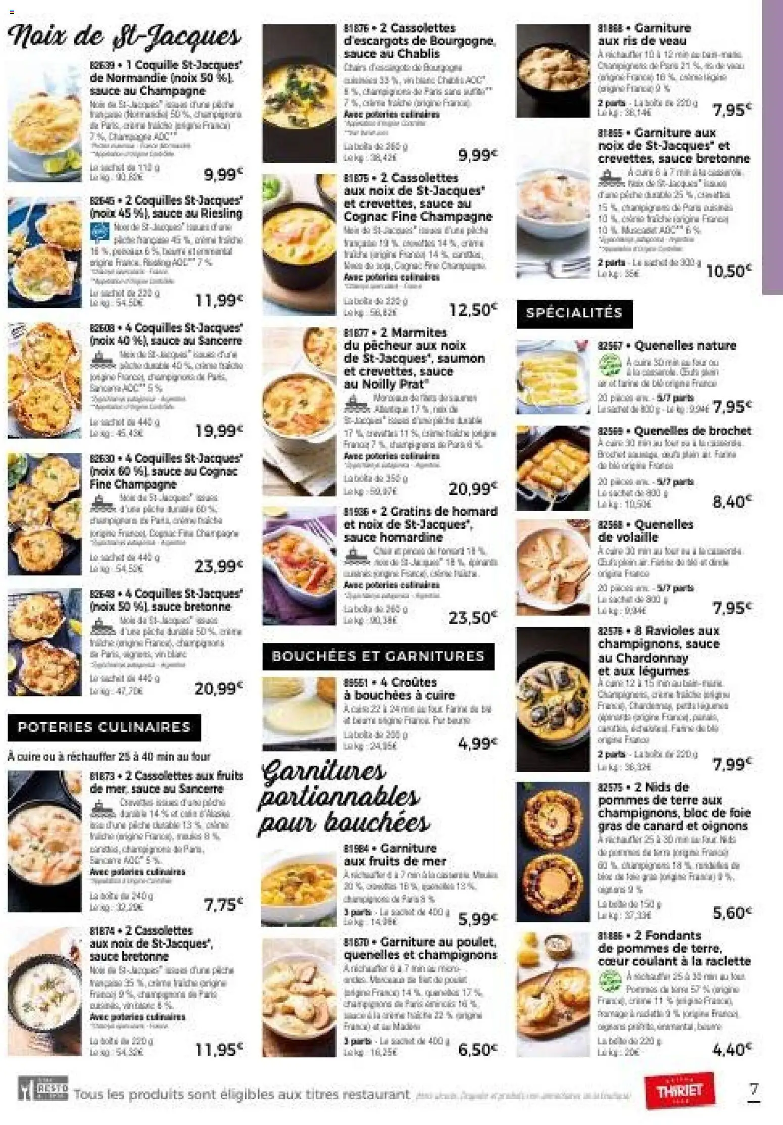 {H1} | Page: 13 | Produits: Champagne, Bloc de foie gras, Cognac, Pommes