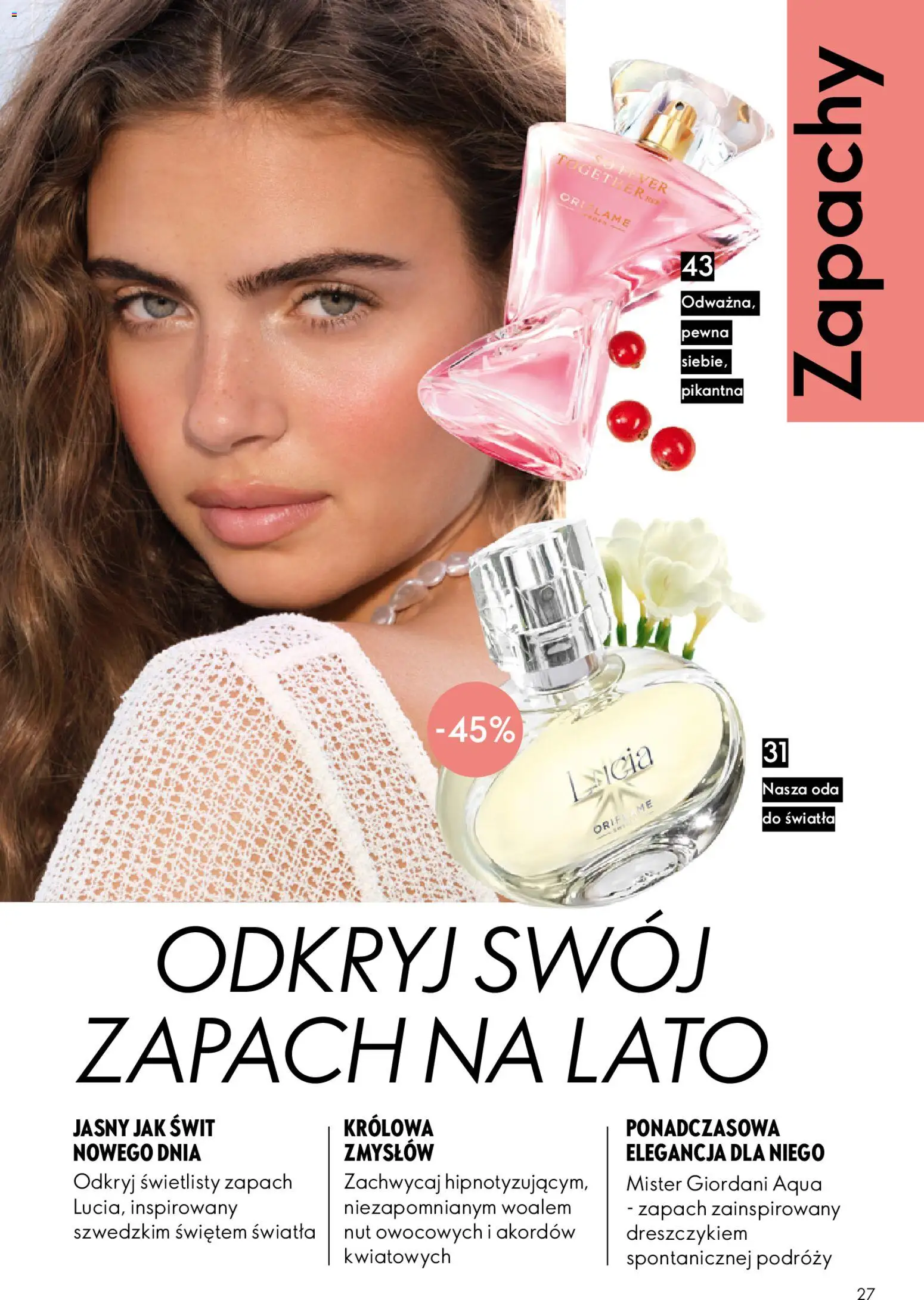 Oriflame Katalog 8 2026 od 27.05.2026 | Strona: 27 | Produkty: Zapach