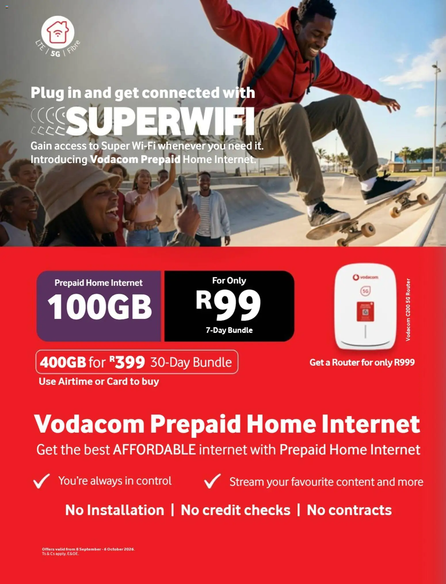 New Vodacom catalogue – valid from 08/09/2026 | Page: 22 | Products: Router