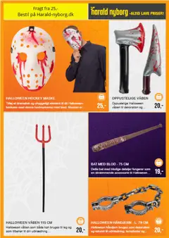 Harald Nyborg - Halloween gyldig fra 27/08/2026 | Side: 29 | Produkter: Maske, Søm