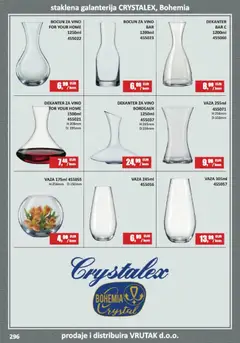 Vrutak - Katalog - Pregled kataloga iz trgovine Vrutak, vrijedi od 01.11.2025 | Stranica: 296 | Proizvodi: Vaza, Vino
