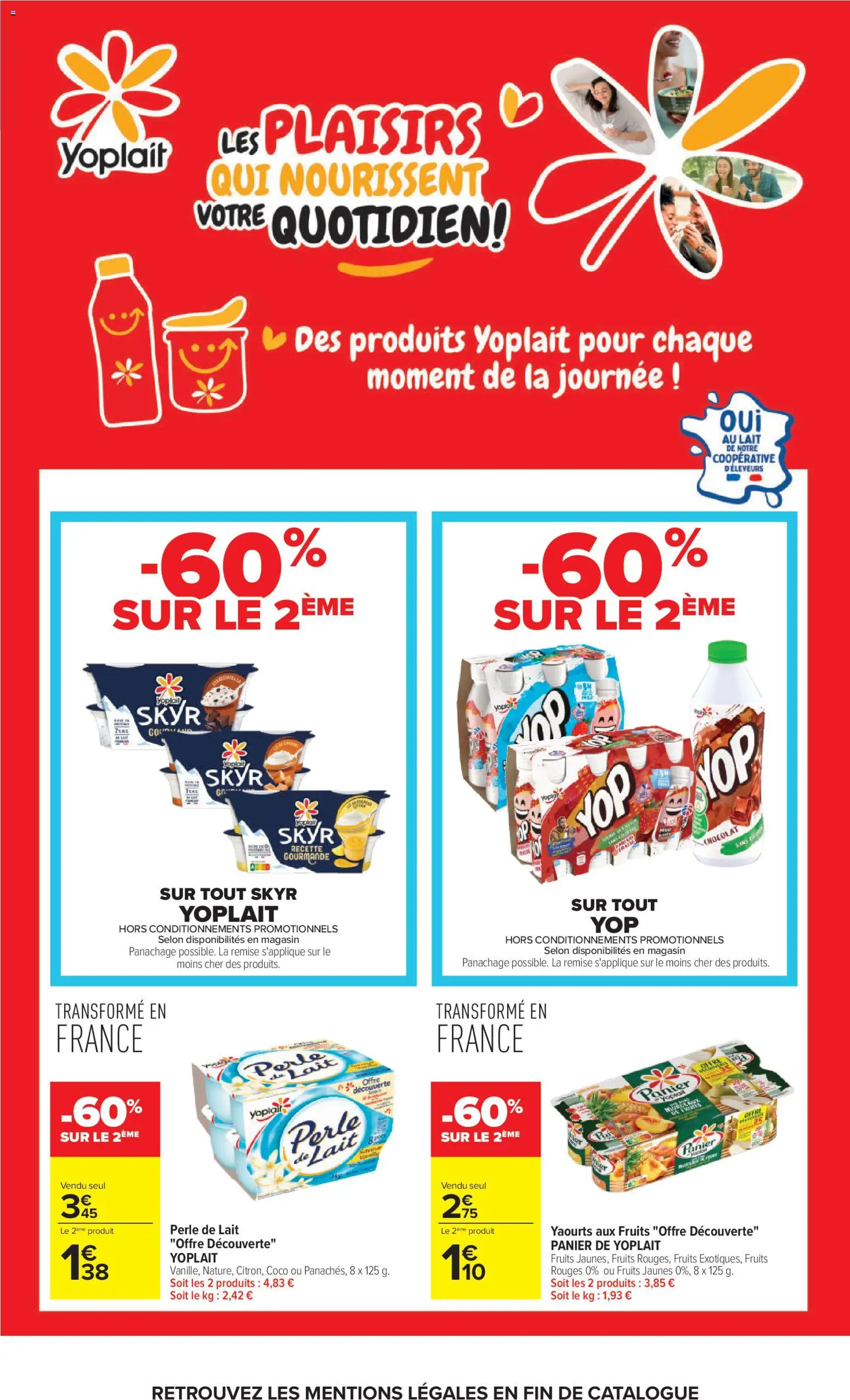 {H1} | Page: 17 | Produits: Yaourts, Panier, Chocolat, Skyr