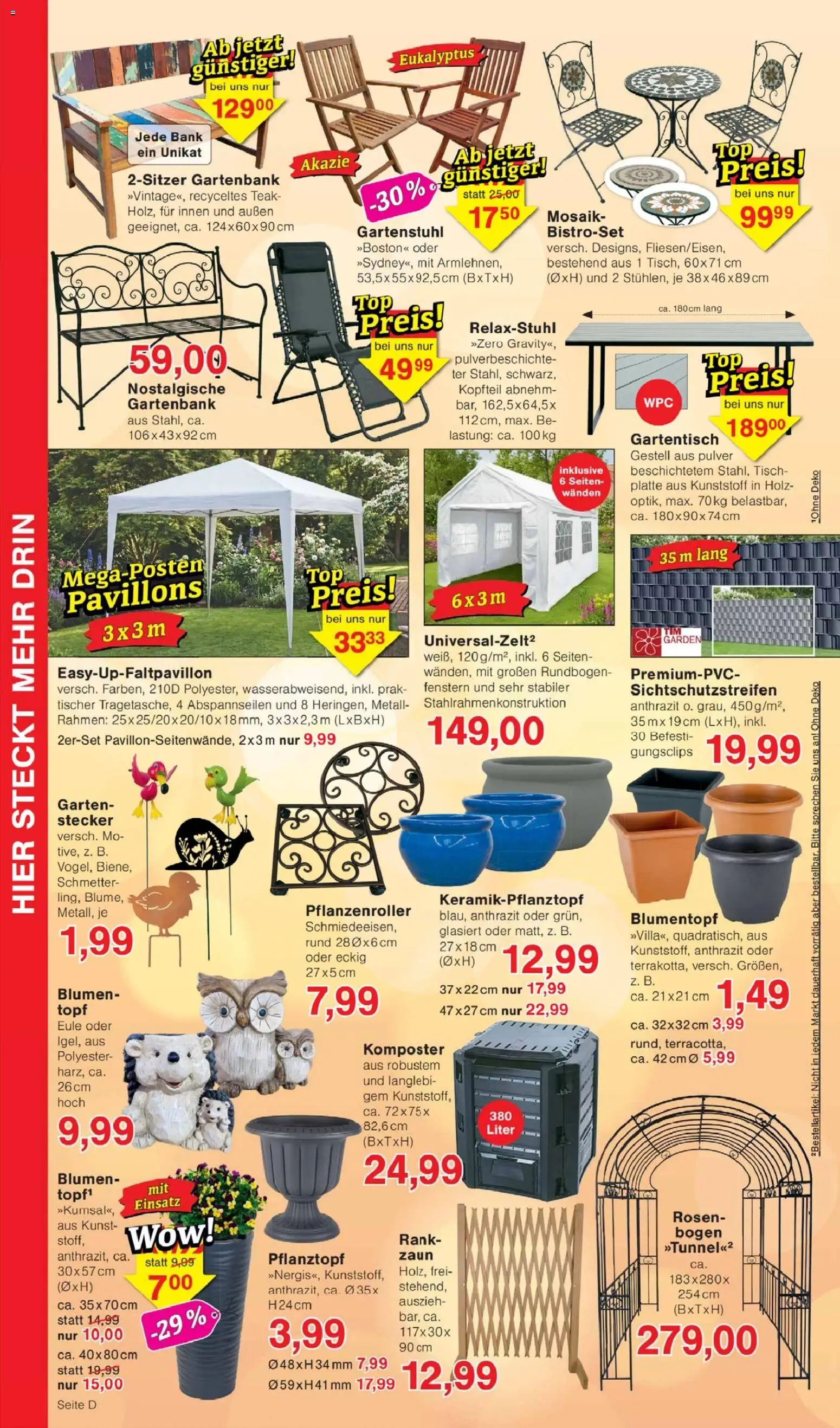 Jawoll Prospekt – gültig ab 27.07.2026 | Seite: 8 | Produkte: Tisch, Blumentopf, Blumen