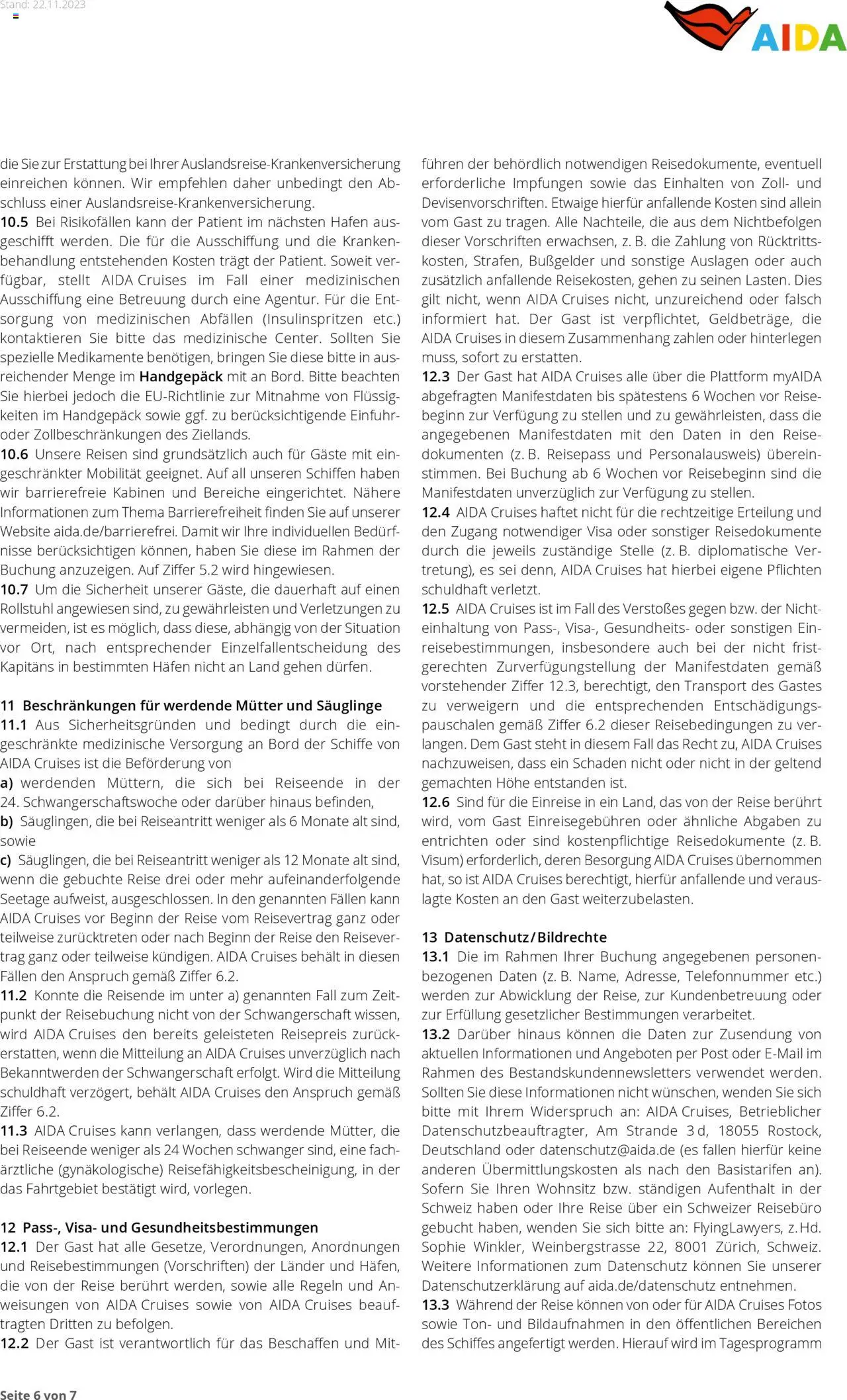Aida Sommer 2026 – gültig ab 01.03.2026 | Seite: 210