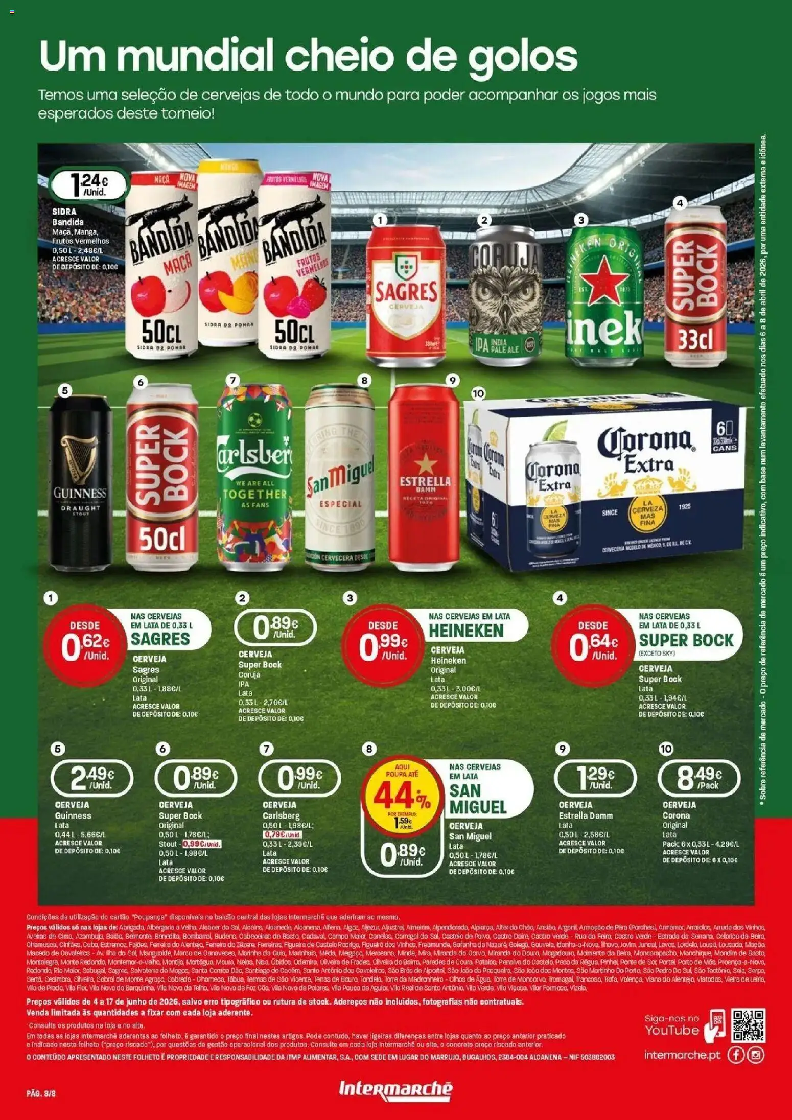 Intermarché - O melhor mundial serve-se em casa. │ válido de 04/06/2026 | Página: 8