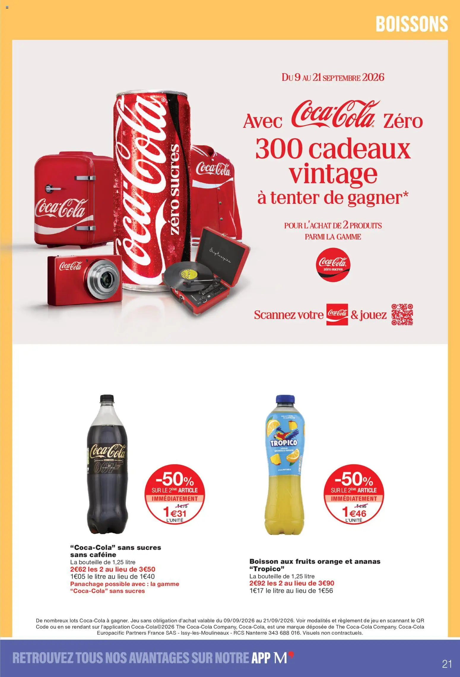 {H1} | Page: 21 | Produits: Boisson, Boisson aux fruits, Bouteille, Thé