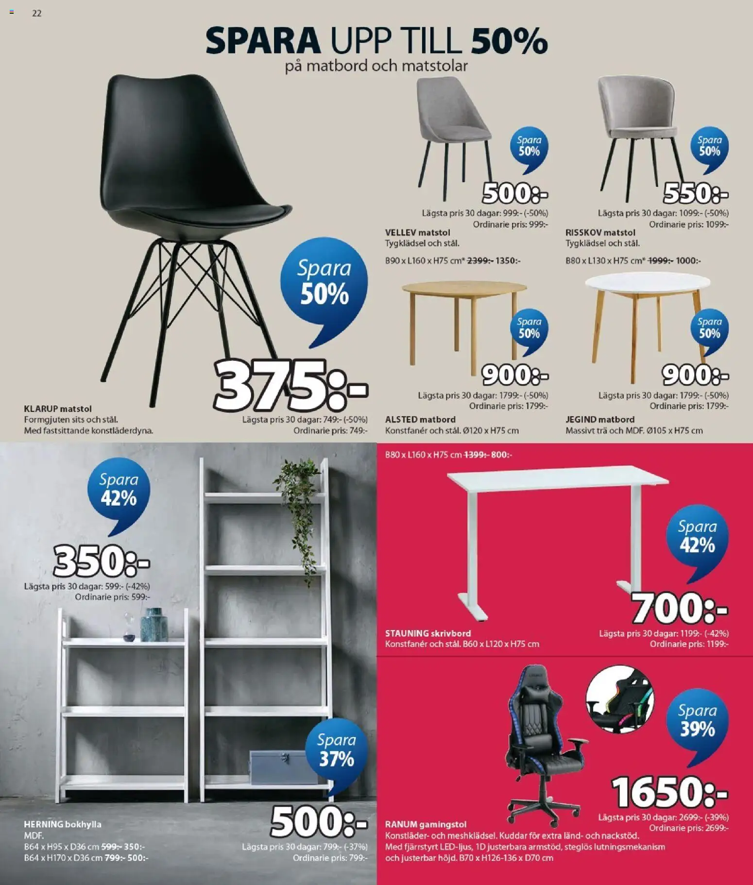 JYSK reklamblad aktuell från 29/06/2026 | Sida: 22