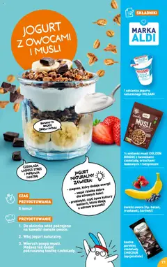 Pogląd oferty "Aldi Gazetka - Przepisy na pyszne śniadanie" - ważna od 05.08.2024 | Strona: 17