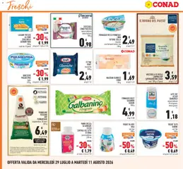 Anteprima del volantino Conad volantino valido a partire dal 29/07/2026 | Pagina: 8