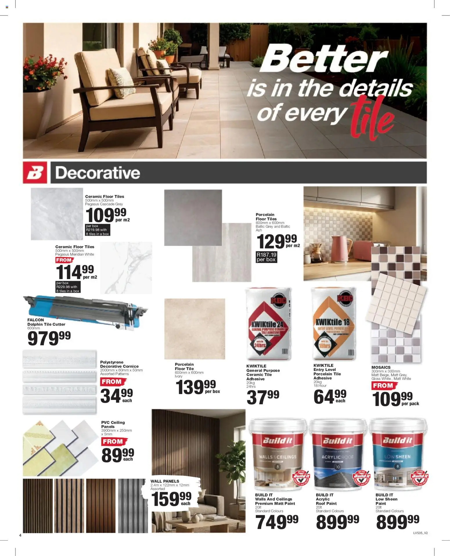 New Build It catalogue – valid from 24/06/2026 | Page: 4 | Products: Gloss, Cutter, Paint, Box