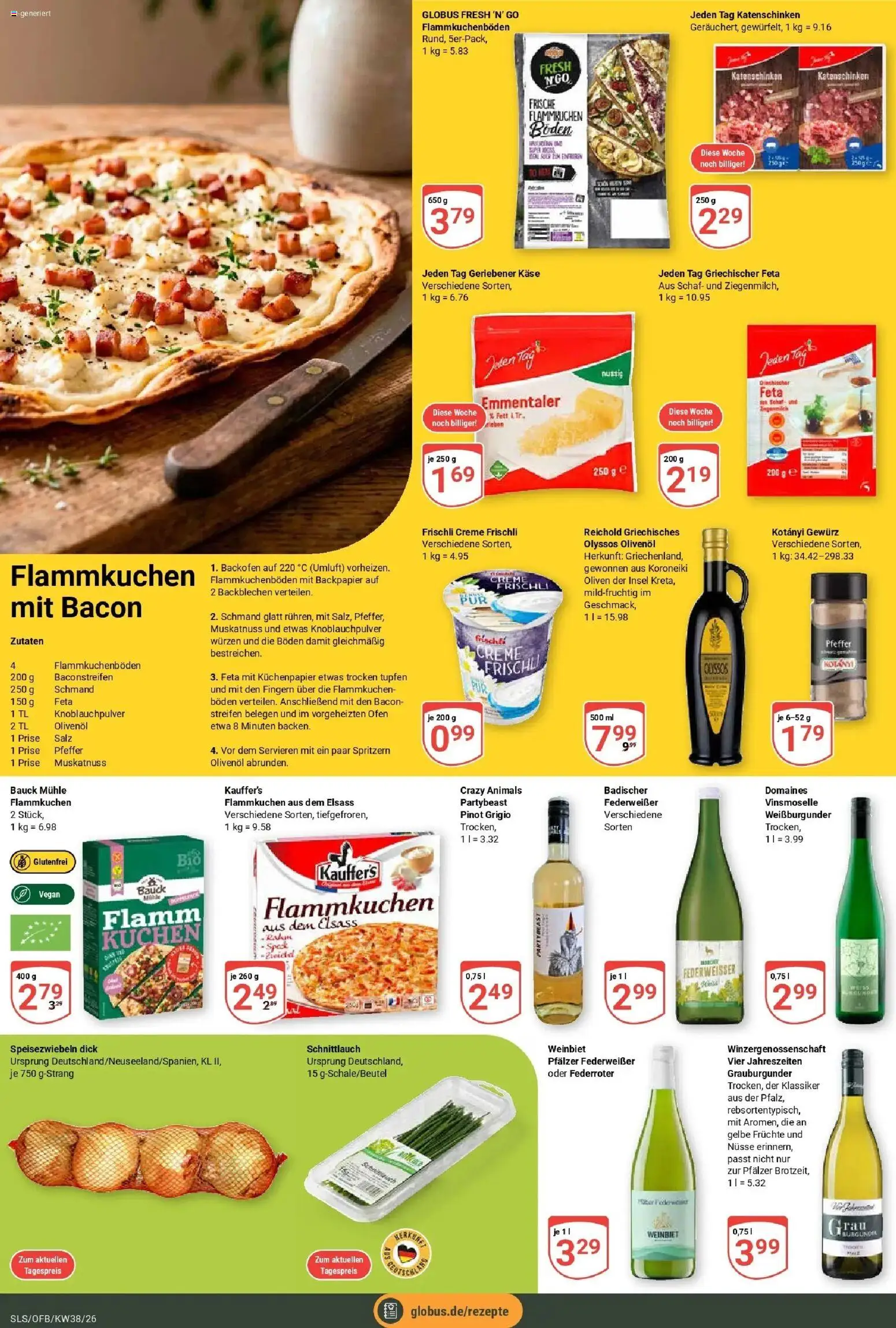 Globus Prospekt Saarlouis (ab 14.09.2026) » Angebote online | Seite: 15 | Produkte: Mühle, Creme, Pfeffer, Kuchen