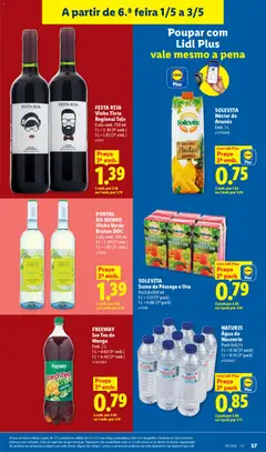 Pré-visualização SOLEVITA Néctar de Ananás, Emb. 1 L válido de 27.04.2026 | Página: 37