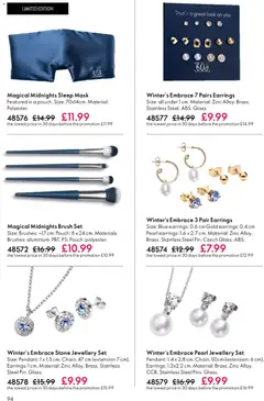 Preview of Oriflame - Offers valid from 06.05.2026 | Page: 94 | Products: Brush, Earrings, Mask