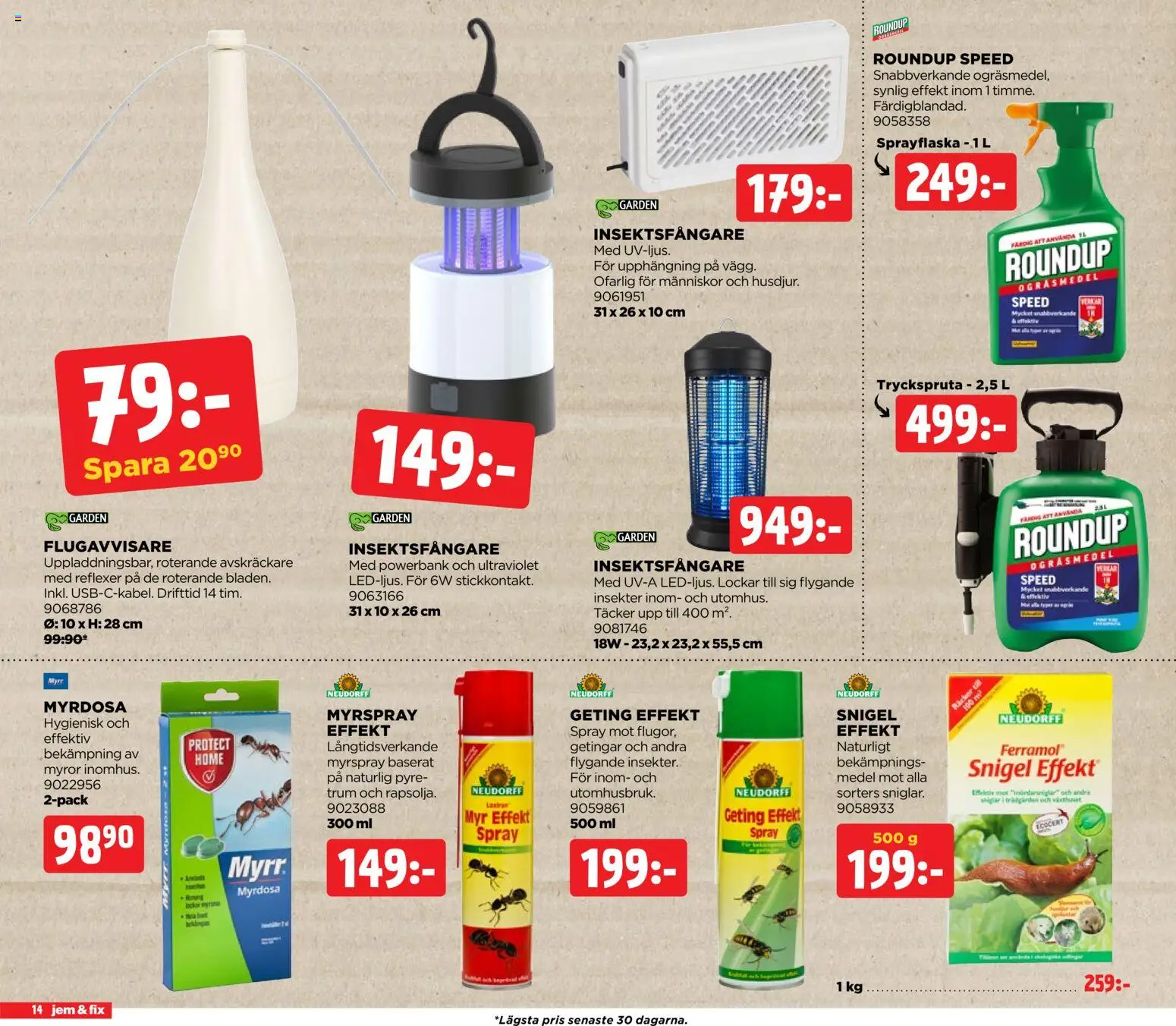 Jem & Fix reklamblad aktuell från 22/06/2026 | Sida: 14