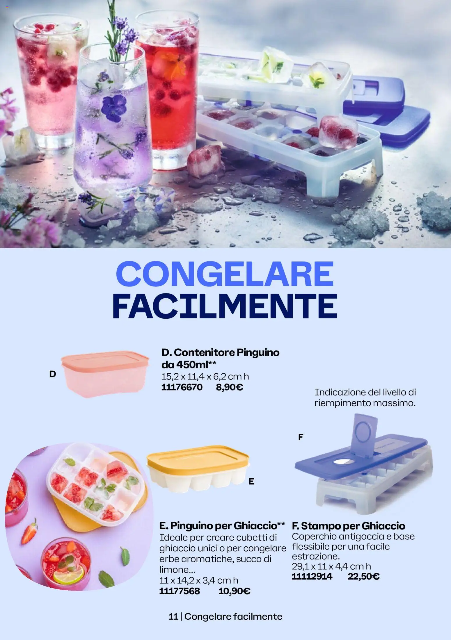 Volantino Tupperware del 01.05.2026 | Pagina: 11 | Prodotti: Succo, Limone, Contenitore