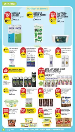 Pré-visualização Pingo Doce folheto válido de 22/09/2026 | Página: 8 | Produtos: Atum, Laticínios, Creme, Proteina
