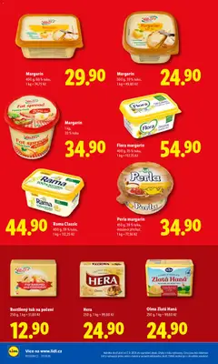 Náhled letáku Lidl leták - Pro čistou domácnost máme všechno od 07.09.2026 | Strana: 26 | Produkty: Tuk na pečení, Zlatá Hana, Perla, Flora