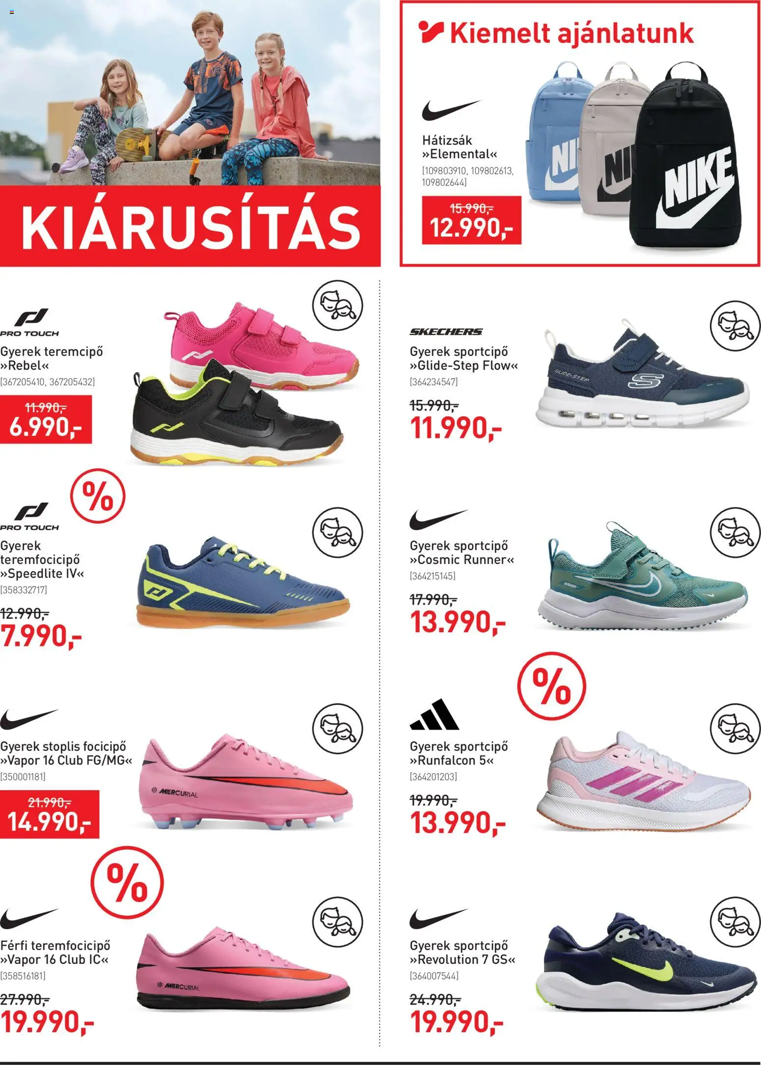 Intersport akciós ujság - amely érvényes a következő dátumtól: 2026.08.04. | Oldal: 6