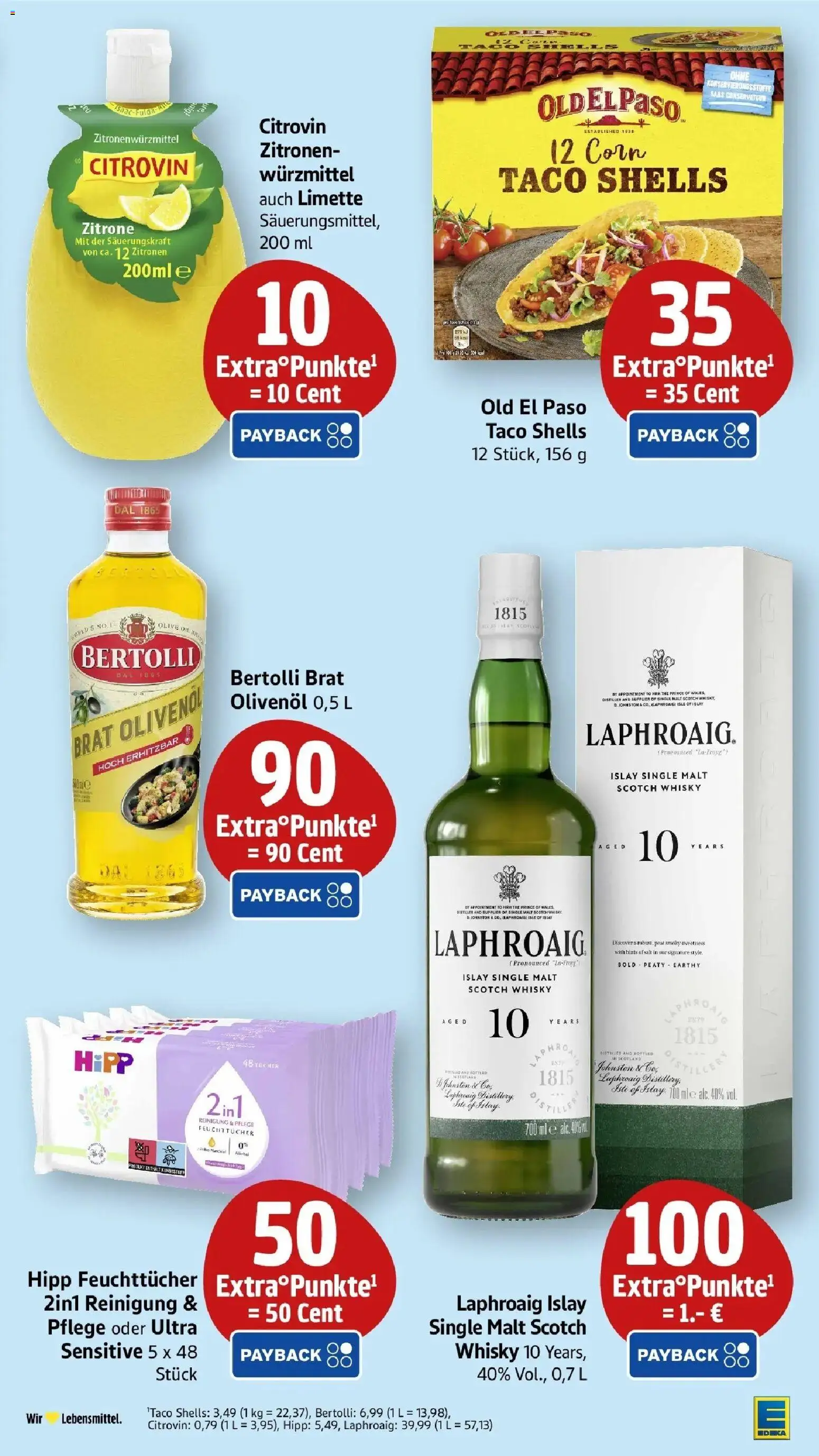 Edeka Prospekt Ulm-Lehr – gültig ab 01.06.2026 | Seite: 38 | Produkte: Whisky, Olivenol, Zitrone, Limette