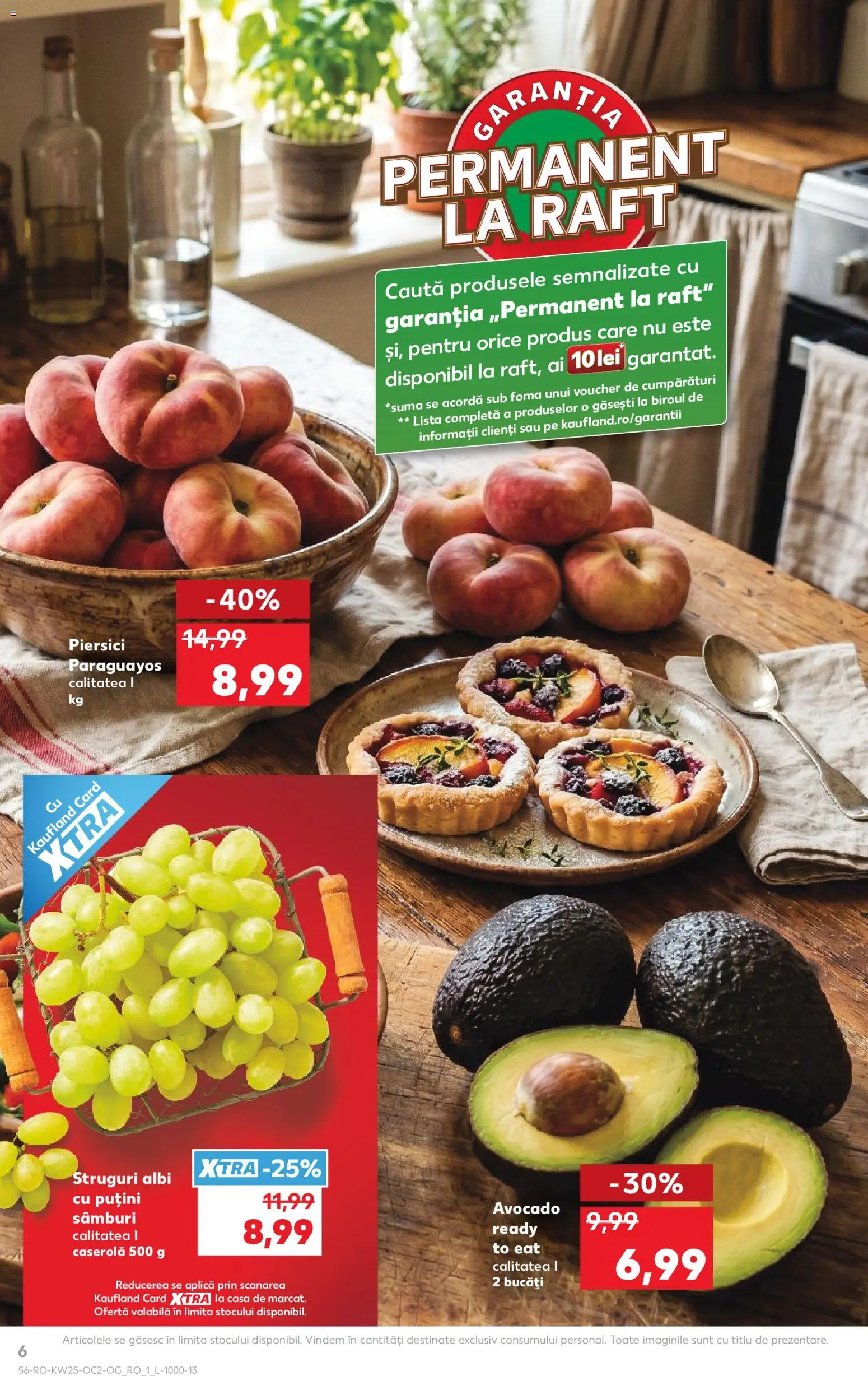 Noul catalog Kaufland – valabil de la 17.06.2026 | Pagină: 6 | Produse: Struguri, Raft, Avocado