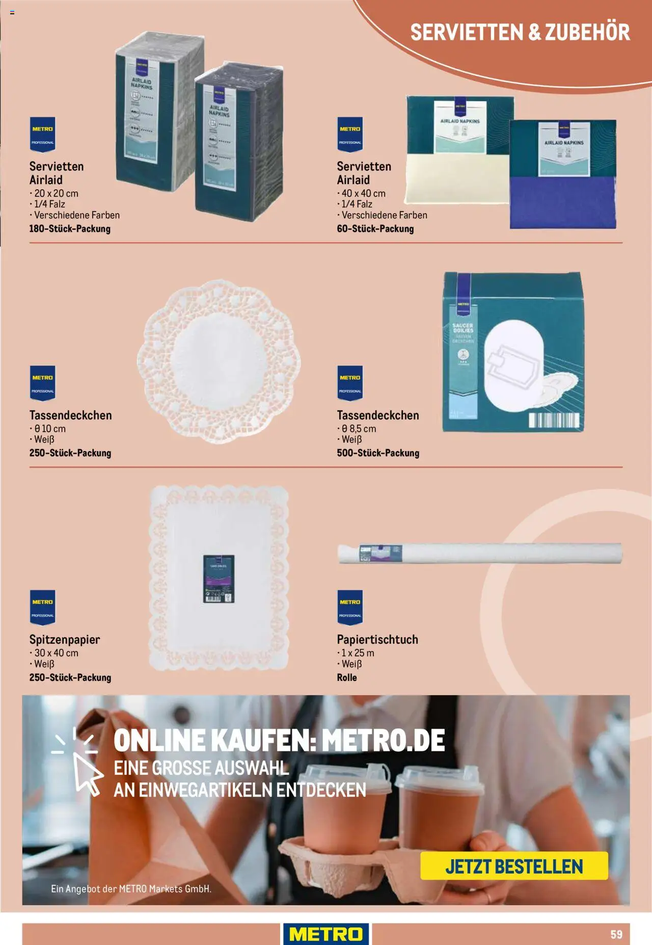 Metro Non Food Sortiment – gültig ab 01.10.2025 | Seite: 59