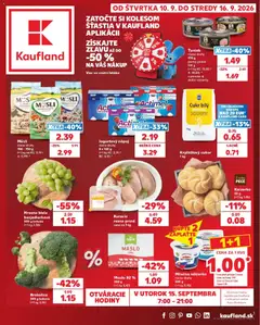 Kaufland leták platný od 10.09.2026