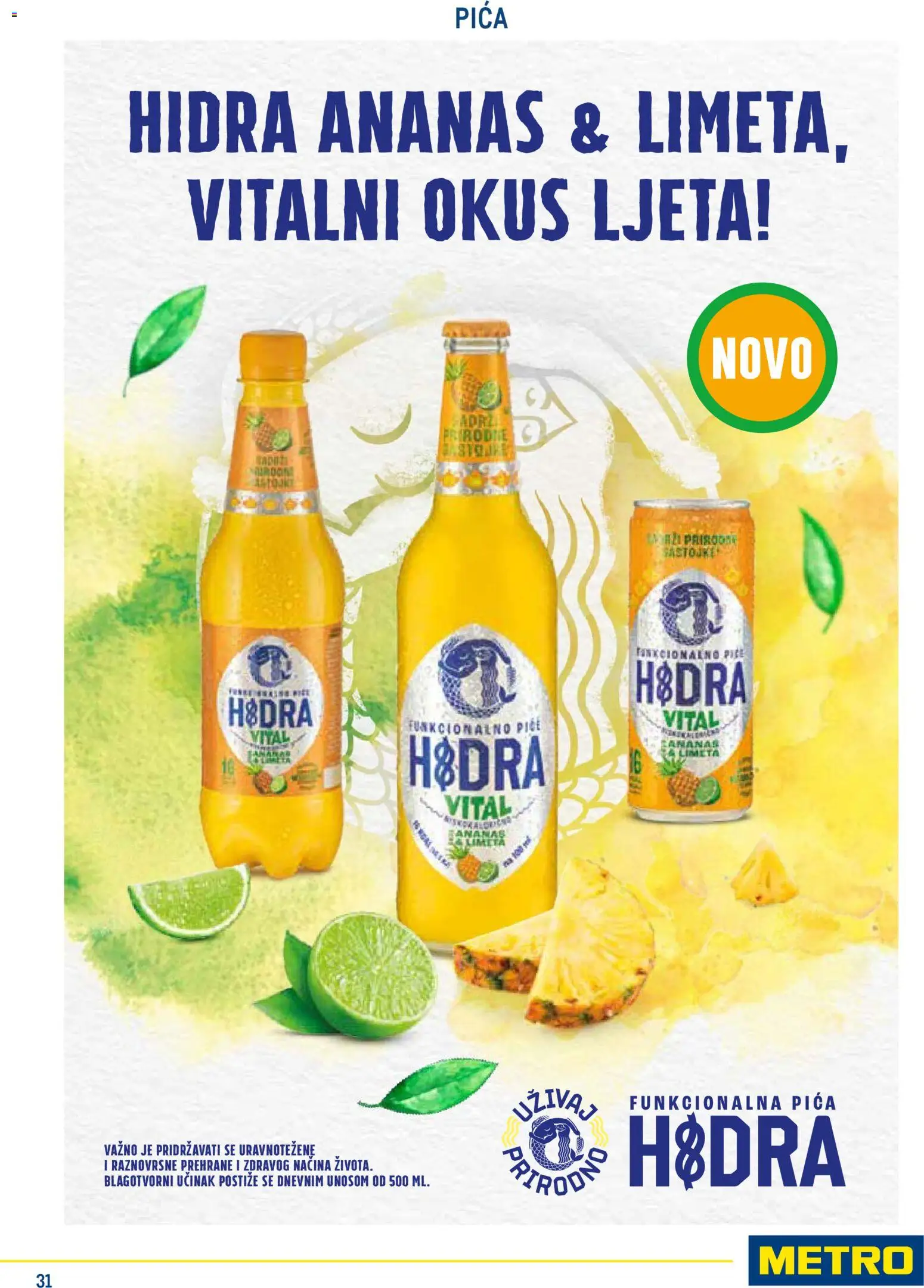 Metro katalog | vrijedi od 03.06.2026 | Stranica: 31 | Proizvodi: Pica, Ananas