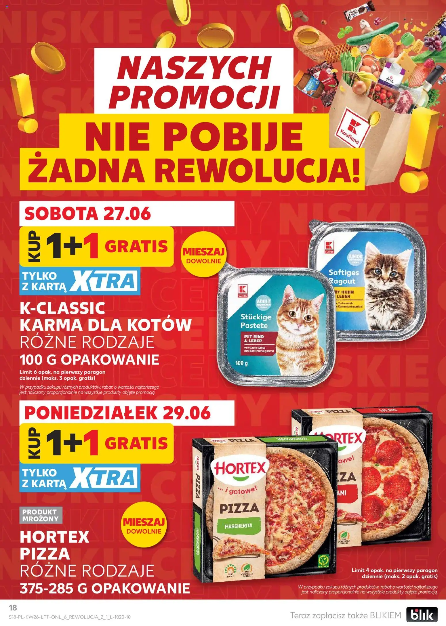 Kaufland Polsko leták od 25.06.2026 | Strana: 18 | Produkty: Pizza
