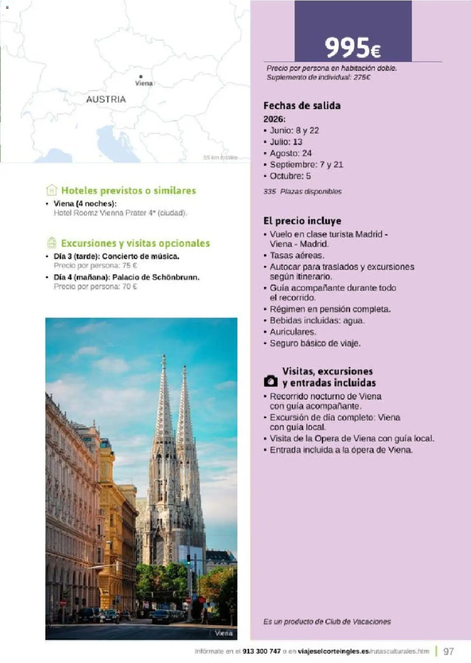 Viajes El Corte Inglés Rutas Culturales de la Comunidad de Madrid │ válido desde el 01.04.2026 | Página: 97