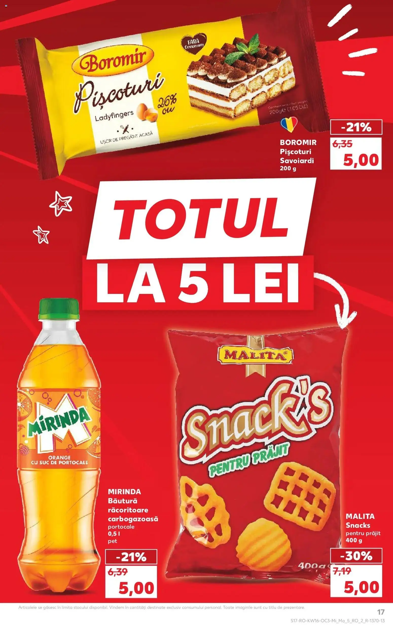Noul catalog Kaufland – valabil de la 15.04.2026 | Pagină: 17 | Produse: Suc, Portocale