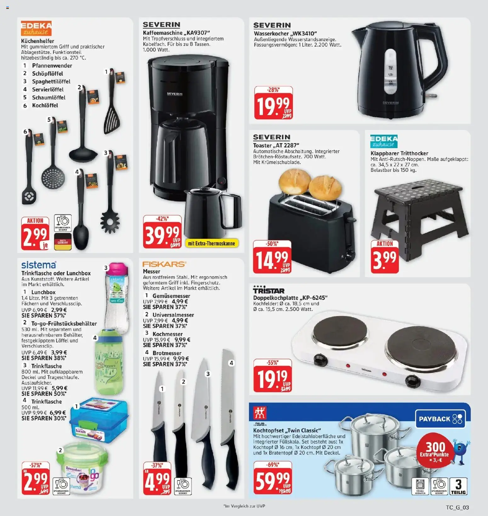 E center Prospekt Eislingen (ab 24.08.2026) zum Blättern | Seite: 31 | Produkte: Kaffeemaschine, Wasserkocher, Toaster